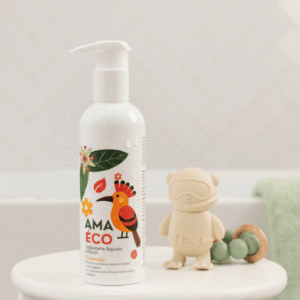 Sabonete Líquido Suave Infantil Amaéco - Corpo e Pele Sensível, 240ml
